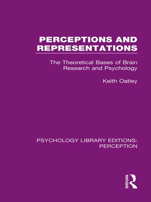 cover image of Perceptions and Representations